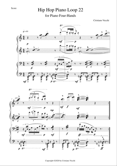 Hip Hop Piano Loop 22