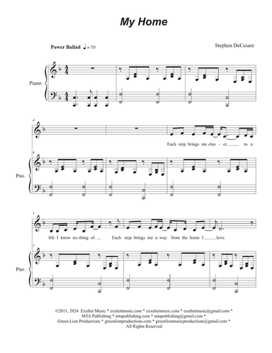 My Home (Vocal solo)
