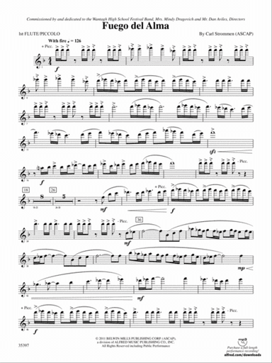 Fuego del Alma: Flute