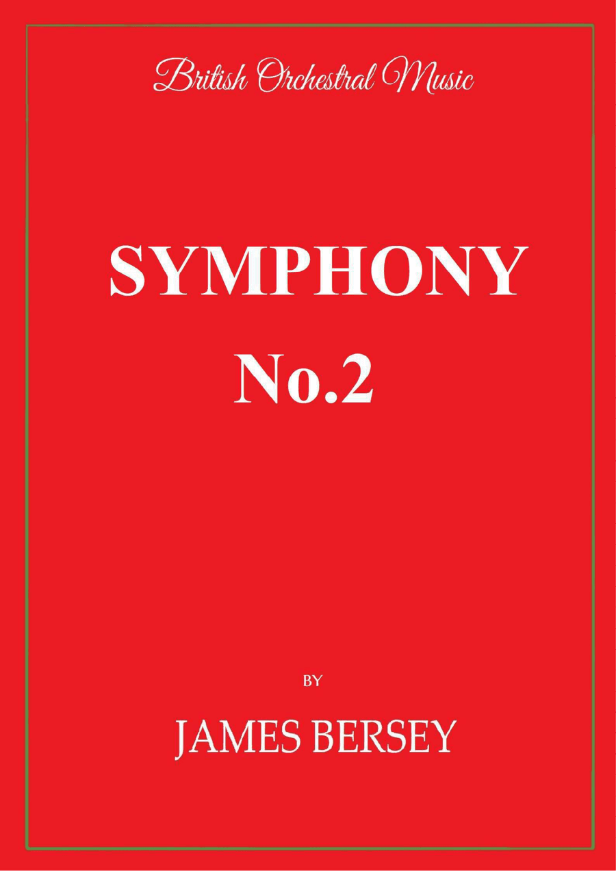 Symphony No. 2 ( full score & set of orchestral parts)