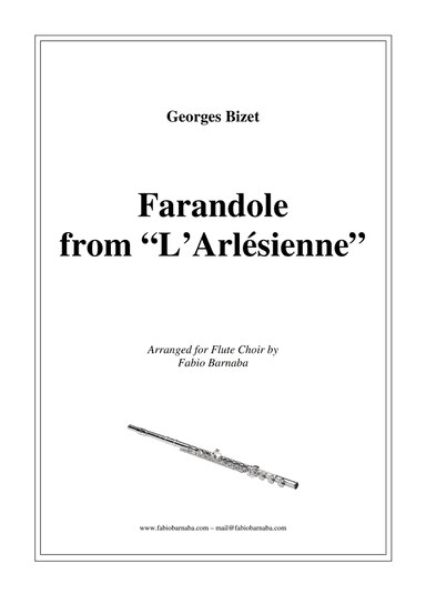 Farandole from "L'Arlesiénne" - for Flute Choir
