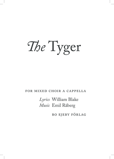 The Tyger