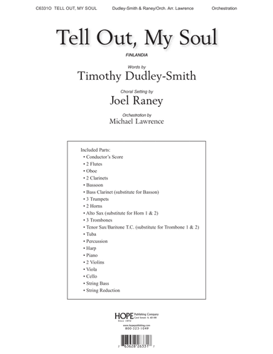 Tell Out, My Soul