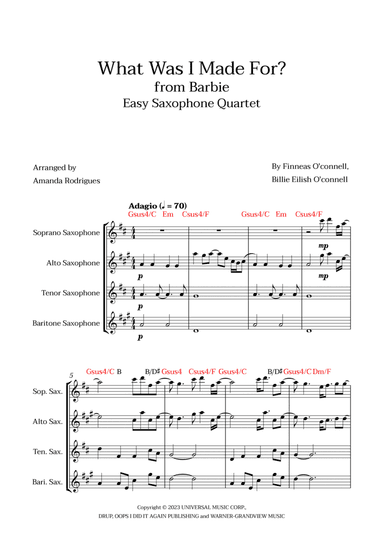 What Was I Made For?