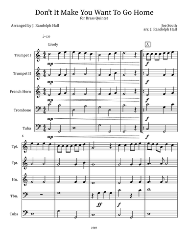 Don't It Make You Want To Go Home