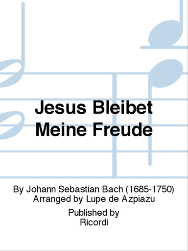 Jesus Bleibet Meine Freude