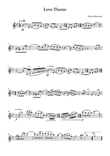 Love Theme (tema D'amore)