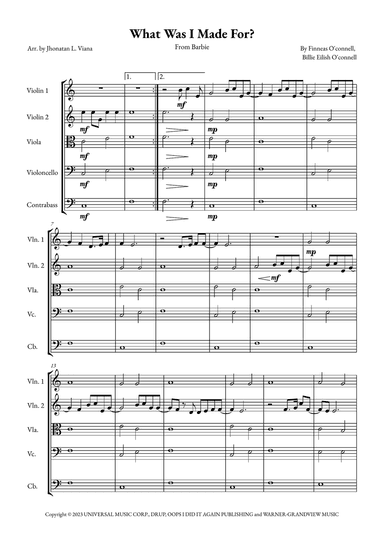 What Was I Made For?