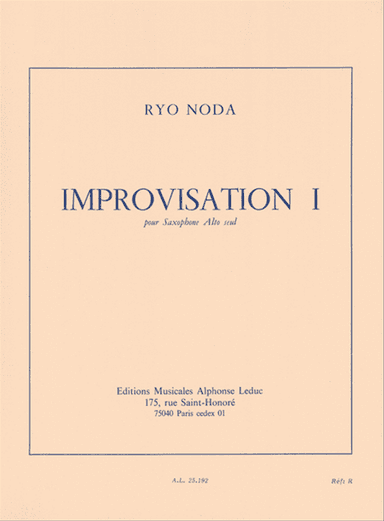 Improvisation I