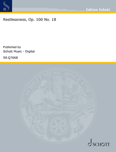 Restlessness, Op. 100 No. 18
