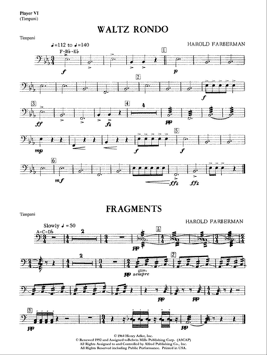 Percussion Ensemble Collection, Level II: 6th Percussion