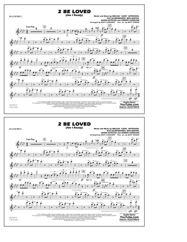 2 Be Loved (Am I Ready) (arr. Conaway & Finger) - Flute/Piccolo