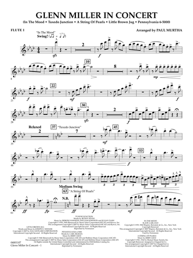 Glenn Miller In Concert (arr. Paul Murtha) - Flute 1