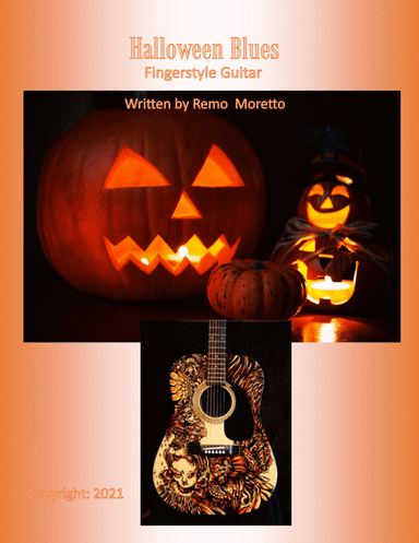 Halloween Blues for Fingerstyle Guitar