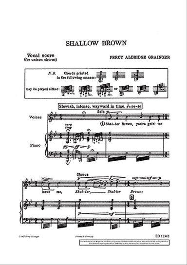 Shallow Brown