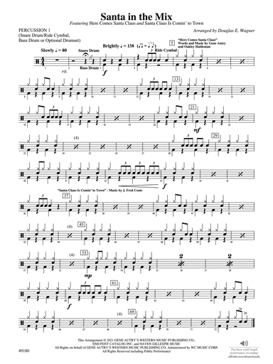 Santa in the Mix: 1st Percussion