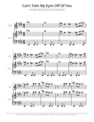 Can't Take My Eyes Off Of You