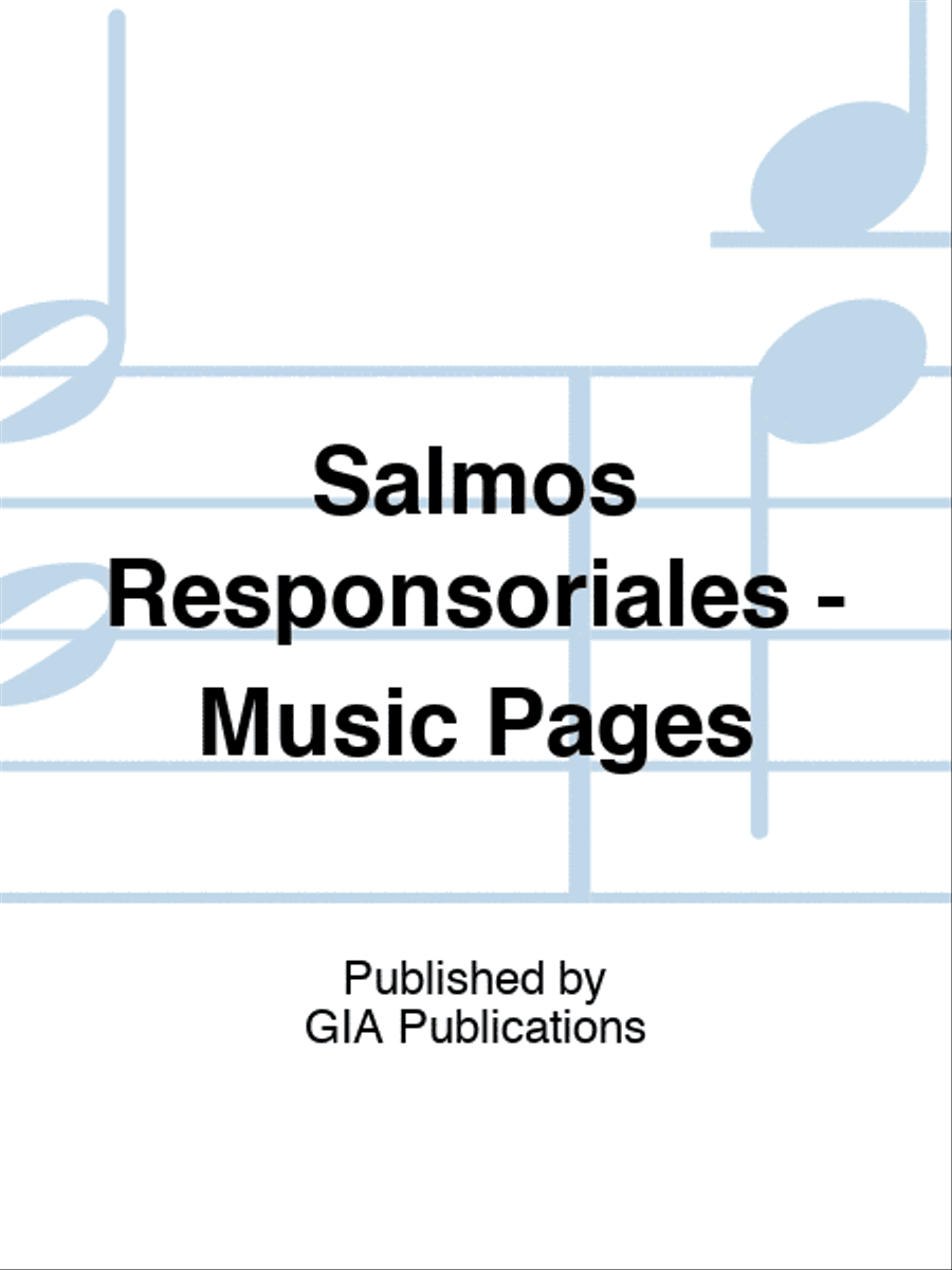 Salmos Responsoriales - Music Pages