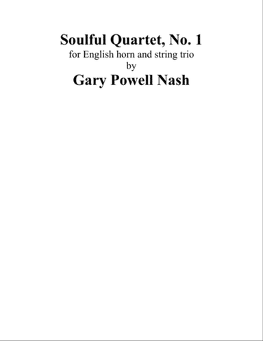 Soulful Quartet, No. 1