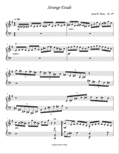 Strange Etude