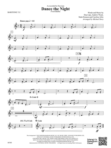 Dance the Night: Baritone T.C.