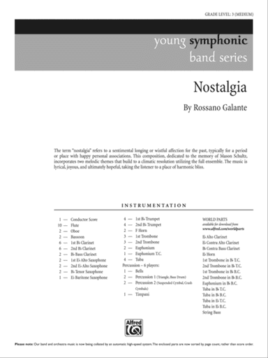Nostalgia: Score