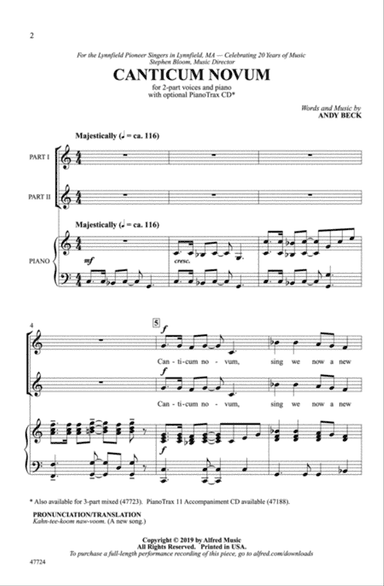 Canticum Novum