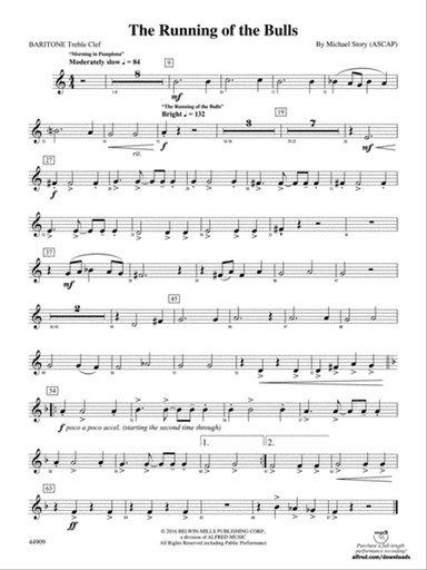 The Running of the Bulls: Baritone T.C.