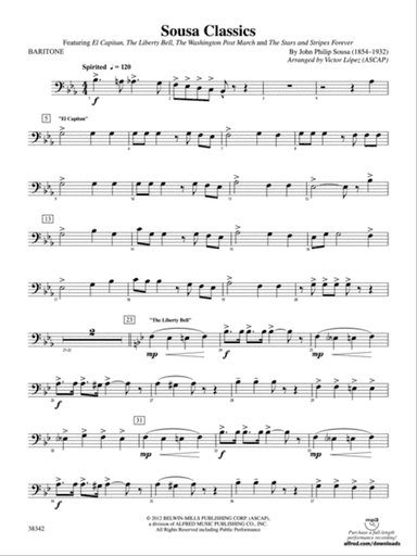 Sousa Classics: Baritone B.C.