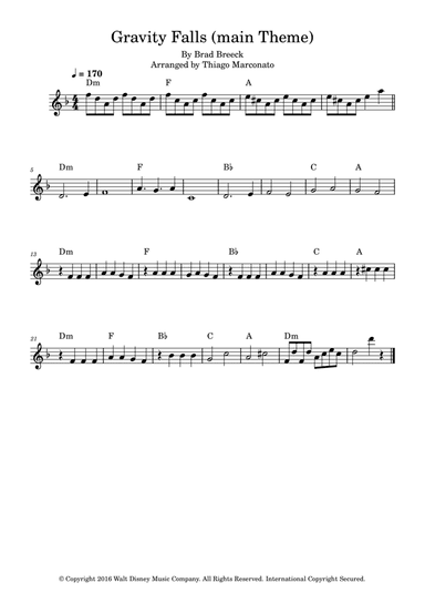 Gravity Falls (main Theme)