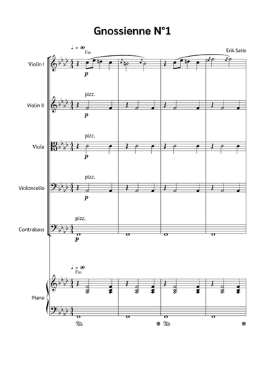 Gnossienne N°1