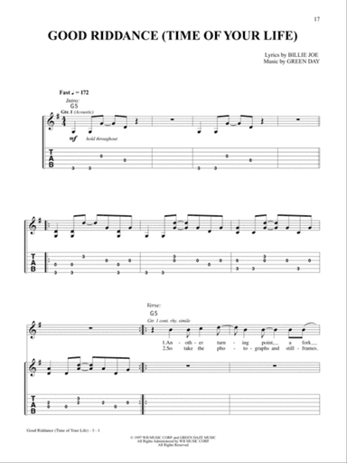 Good Riddance (Time of Your Life)