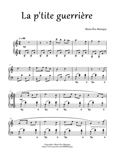 La p'tite guerrière