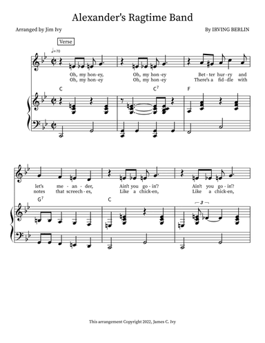 Alexander's Ragtime Band