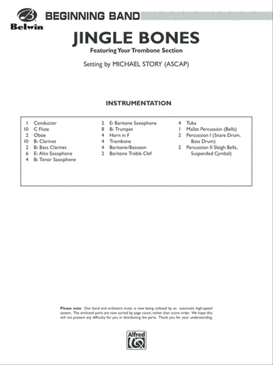 Jingle Bones: Score