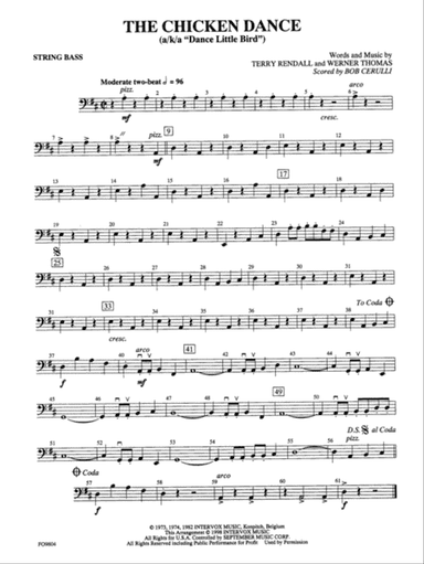 The Chicken Dance: String Bass