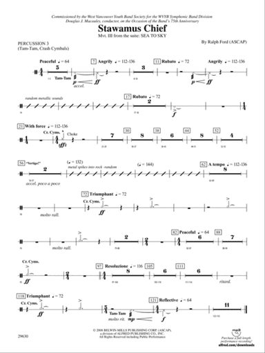 Stawamus Chief: 3rd Percussion