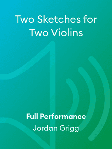 Two Sketches for Two Violins