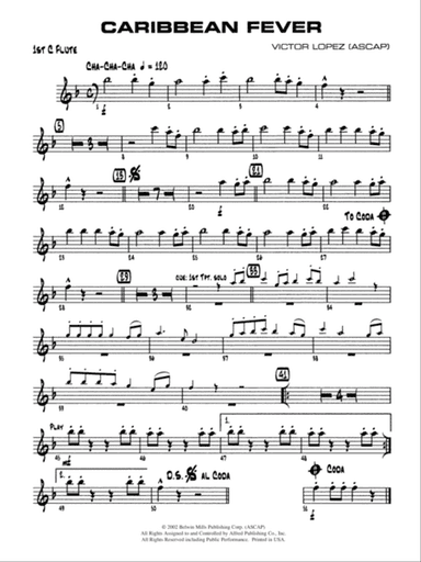 Caribbean Fever: Flute