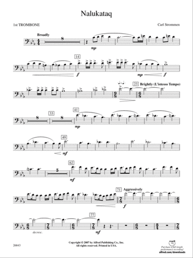 Nalukataq: 1st Trombone