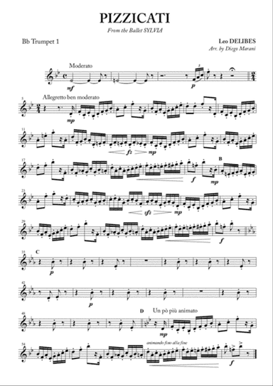 Pizzicati for Brass Quintet