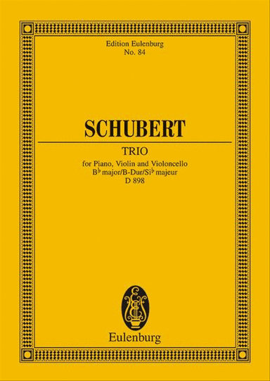 Piano Trio Bb major