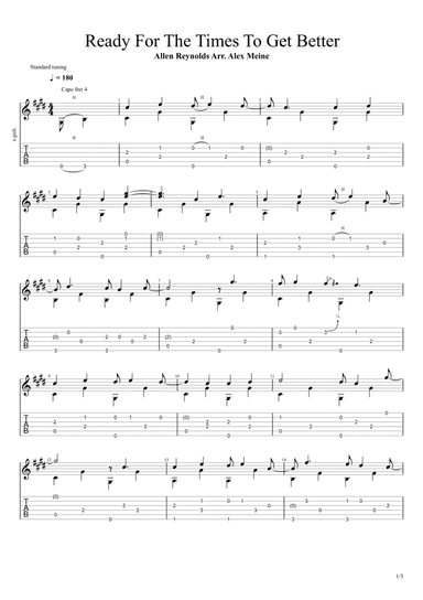 Ready For The Times To Get Better