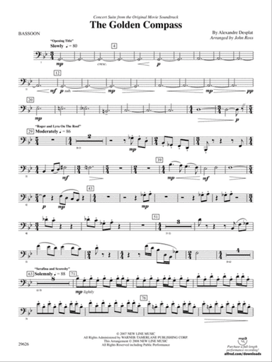 The Golden Compass: Bassoon