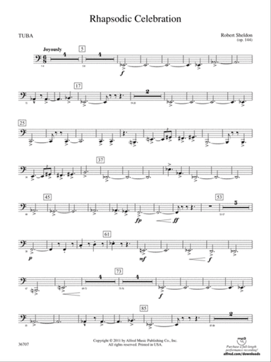 Rhapsodic Celebration: Tuba
