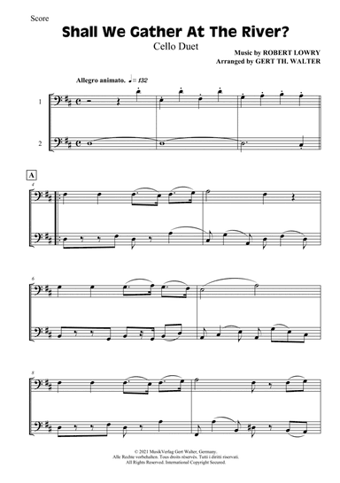 Shall We Gather At The River