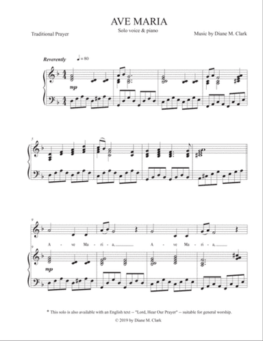 Ave Maria (D Minor)