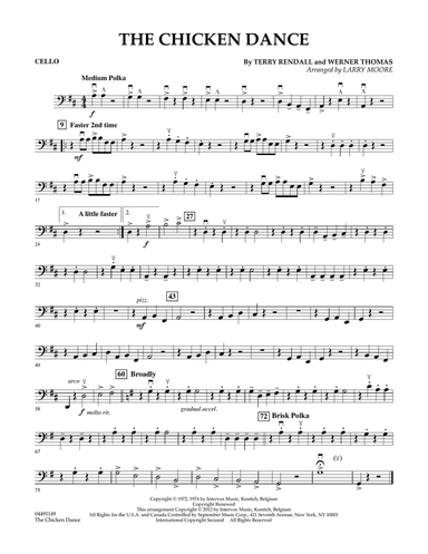The Chicken Dance (arr. Larry Moore) - Cello