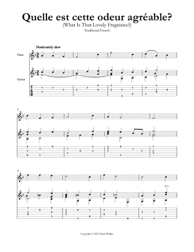 Quelle est cette odeur agréable? (What Is That Lovely Fragrance?)