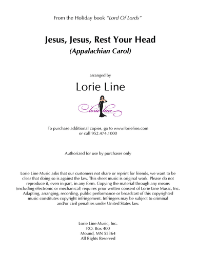 Jesus, Jesus Rest Your Head
